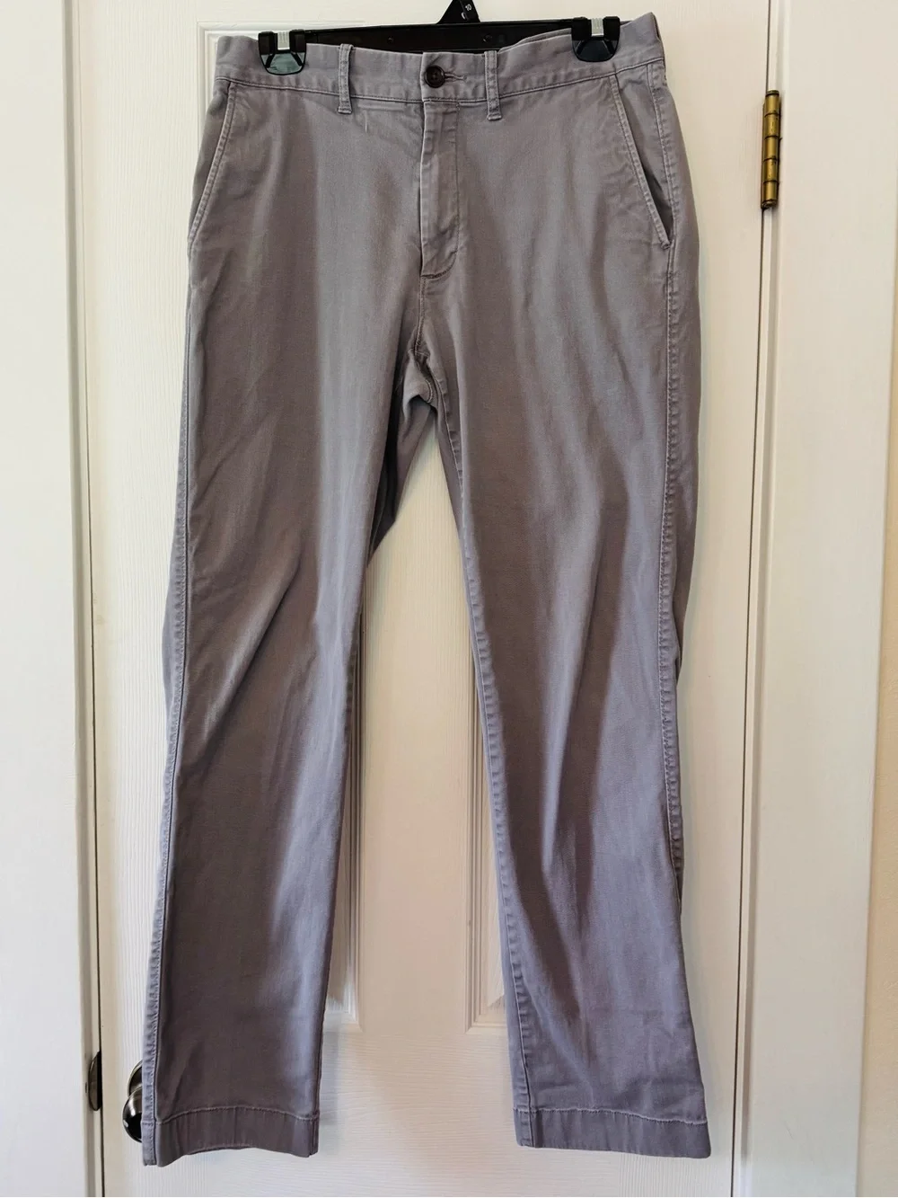 J.Crew Flex Straight Chino Pants Men’s 31x32 Gray Stretch Casual Pants Preppy